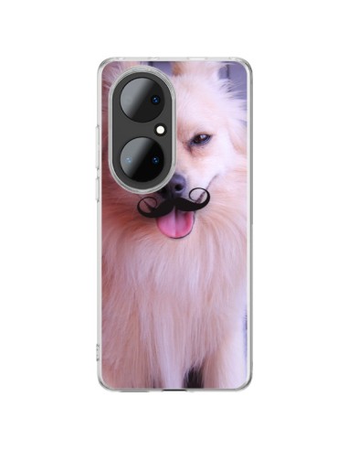 Coque Huawei P50 Pro Clyde Chien Movember Moustache - Bertrand Carriere
