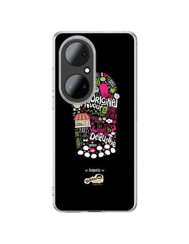 Cover Huawei P50 Pro Bubble Fever Originale Nero - Bubble Fever