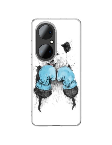 Coque Huawei P50 Pro Winner Panda Boxeur - Balazs Solti