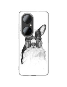 Coque Huawei P50 Pro Tagueur Bulldog Dog Chien Big City Life - Balazs Solti