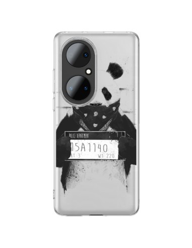 Huawei P50 Pro Case Panda Bad Clear - Balazs Solti