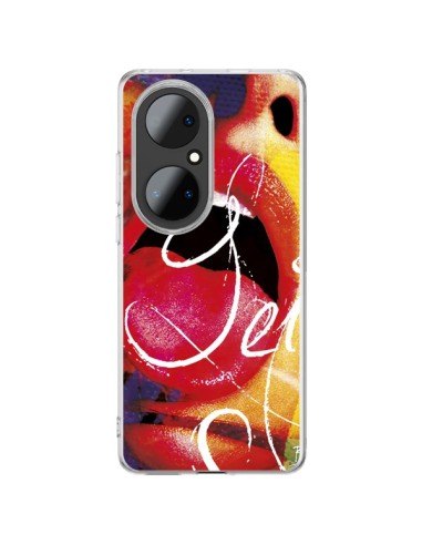 Coque Huawei P50 Pro Get Bouche Sexy - Brozart