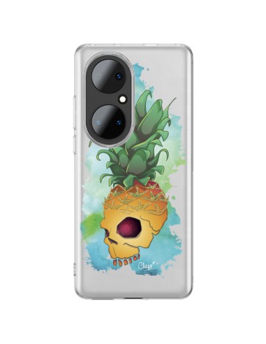 Coque Huawei P50 Pro Crananas Crane Ananas Transparente - Chapo