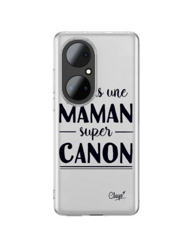 Huawei P50 Pro Case I'm a Super Mom Clear - Chapo