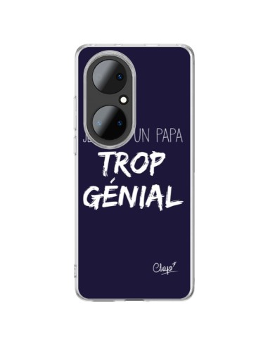 Huawei P50 Pro Case I’m a Genius Dad Blue Marine - Chapo