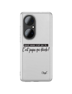 Cover Huawei P50 Pro È Papà che Decide Trasparente - Chapo