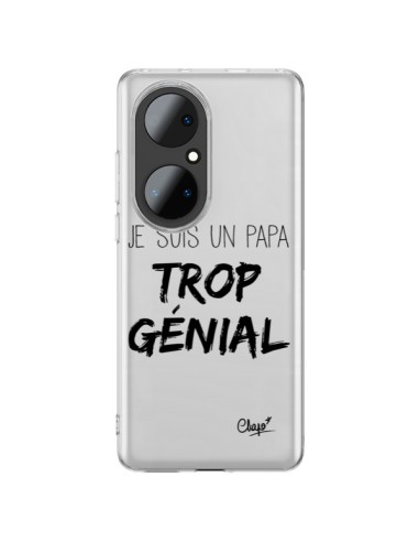 Huawei P50 Pro Case I’m a Genius Dad Clear - Chapo