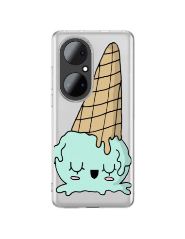 Huawei P50 Pro Case Ice cream Summer Overthrown Clear - Claudia Ramos