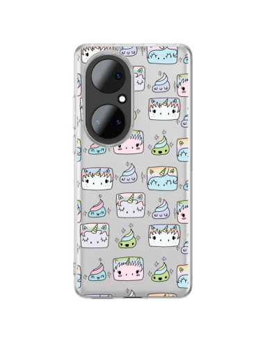 Coque Huawei P50 Pro Licorne Unicorn Cute Swag Transparente - Claudia Ramos