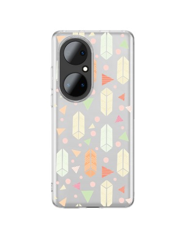 Coque Huawei P50 Pro Arrow Fleche Azteque Transparente - Claudia Ramos