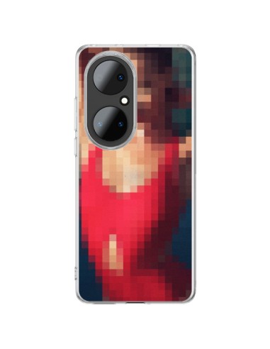 Coque Huawei P50 Pro Summer Girl Pixels - Danny Ivan