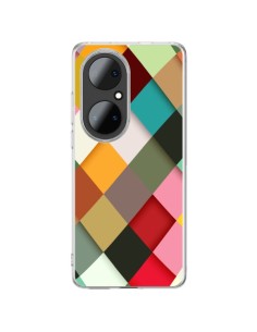 Coque Huawei P50 Pro Colorful Mosaique - Danny Ivan
