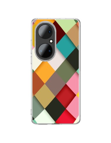 Coque Huawei P50 Pro Colorful Mosaique - Danny Ivan