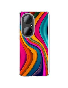 Huawei P50 Pro Case Love Colored Waves - Danny Ivan