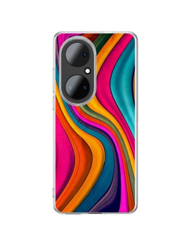 Coque Huawei P50 Pro Love Color Vagues - Danny Ivan