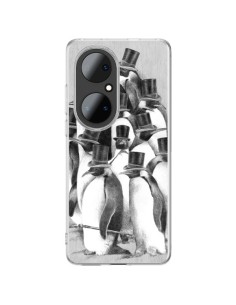Coque Huawei P50 Pro Pingouins Gentlemen - Eric Fan