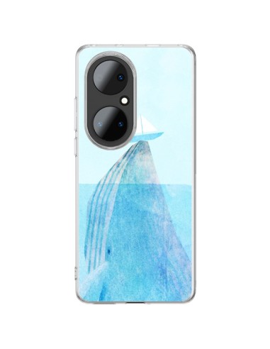 Coque Huawei P50 Pro Baleine Whale Bateau Mer - Eric Fan