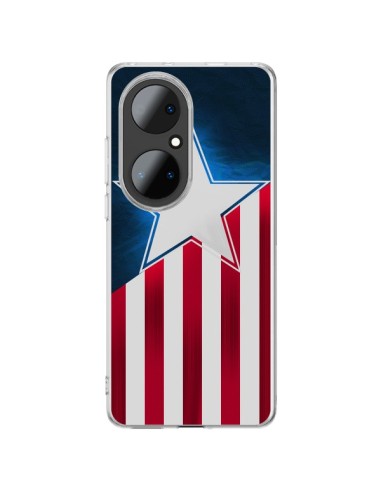 Coque Huawei P50 Pro Captain America - Eleaxart