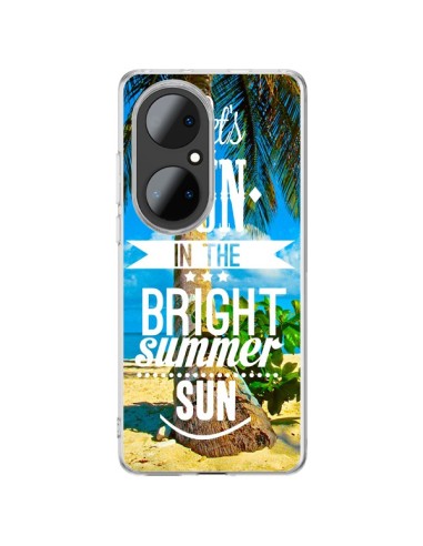 Coque Huawei P50 Pro Fun Summer Sun _té - Eleaxart