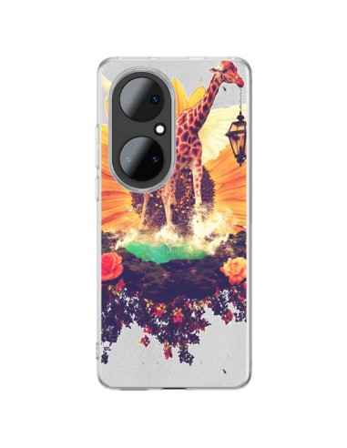 Coque Huawei P50 Pro Girafflower Girafe - Eleaxart