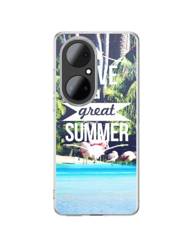 Coque Huawei P50 Pro Have a Great Summer Eté - Eleaxart