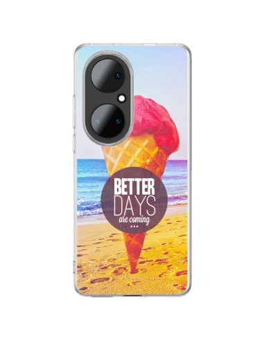 Coque Huawei P50 Pro Glace Ice Cream _té - Eleaxart