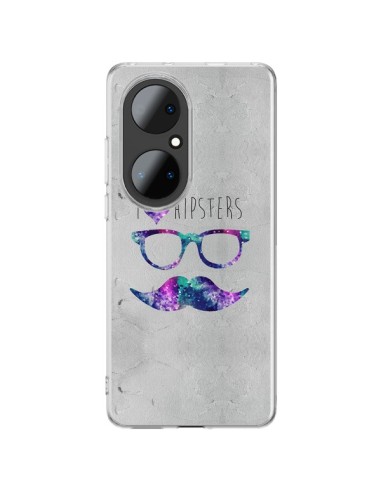Coque Huawei P50 Pro I Love Hipsters - Eleaxart