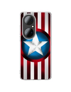 Huawei P50 Pro Case Capitan America Great Defender - Eleaxart