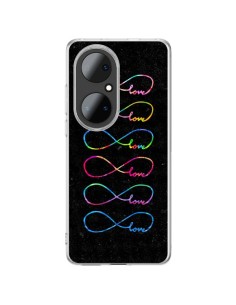 Huawei P50 Pro Case Love Forever Black - Eleaxart