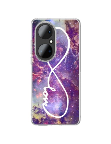 Coque Huawei P50 Pro Love Forever Infini Galaxy - Eleaxart