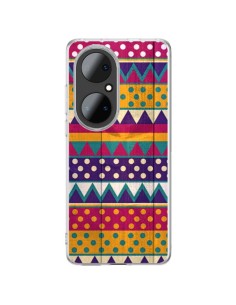 Cover Huawei P50 Pro Messicano Triangolo Azteco  - Eleaxart