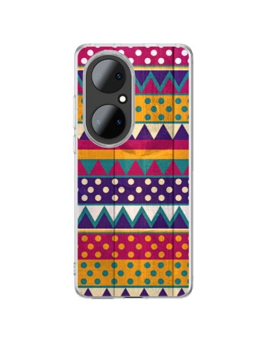 Huawei P50 Pro Case Mexican Triangle Aztec  - Eleaxart