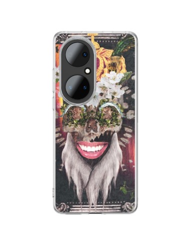 Cover Huawei P50 Pro My Best Costume Roi King Monkey Singe Couronne - Eleaxart