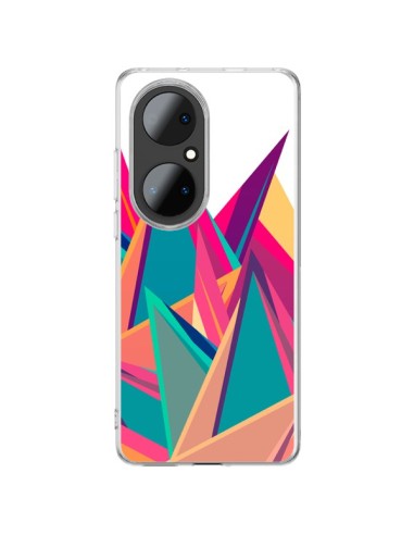 Coque Huawei P50 Pro Triangles Intensive Pic Azteque - Eleaxart