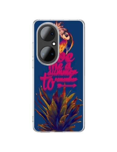 Cover Huawei P50 Pro Give me a summer to remember souvenir Paesaggio - Eleaxart