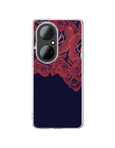 Coque Huawei P50 Pro Roses - Eleaxart