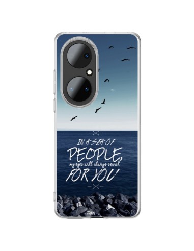 Huawei P50 Pro Case Sea Beach - Eleaxart