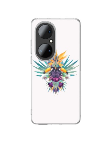 Coque Huawei P50 Pro Exotic Toucans Summer Ete - Eleaxart