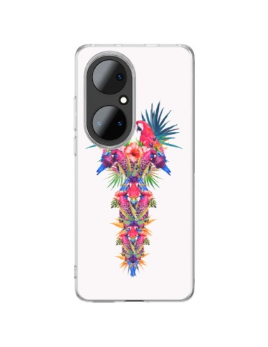 Cover Huawei P50 Pro Regno Pappagalli- Eleaxart