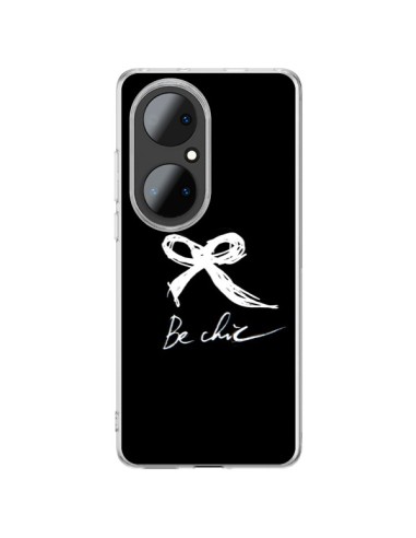 Cover Huawei P50 Pro Be Chic Papillon Bianco - Léa Clément