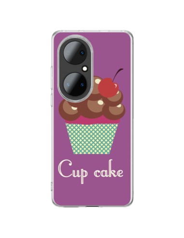 Coque Huawei P50 Pro Cupcake Cerise Chocolat -  Léa Clément