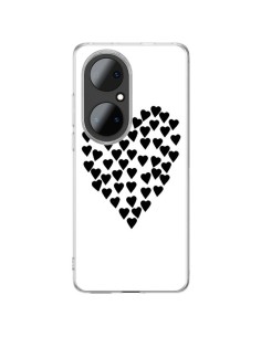 Cover Huawei P50 Pro Cuore nei cuori Nero - Project M