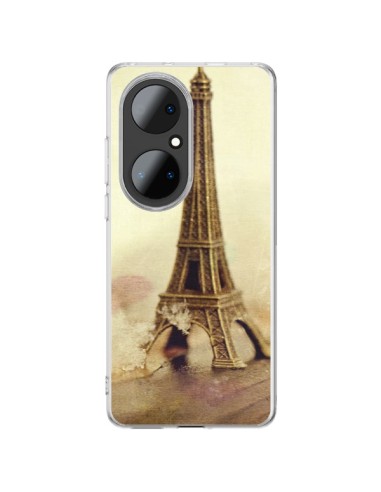Coque Huawei P50 Pro Tour Eiffel Vintage - Irene Sneddon