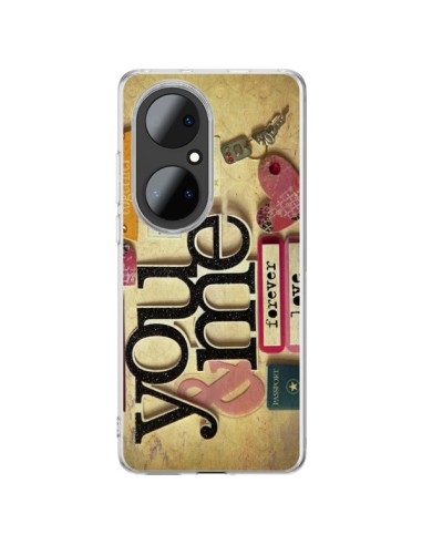 Coque Huawei P50 Pro Me And You Love Amour Toi et Moi - Irene Sneddon