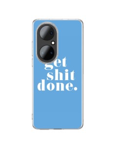 Huawei P50 Pro Case Get Shit Done Blue - Shop Gasoline