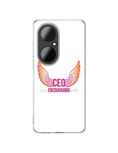 Huawei P50 Pro Case CEO Chief Encouraging Officer Pink - Shop Gasoline