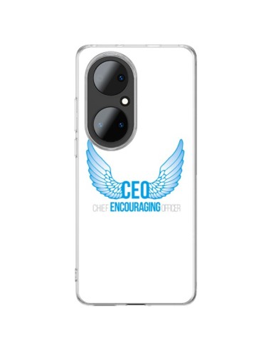Huawei P50 Pro Case CEO Chief Encouraging Officer Blue - Shop Gasoline