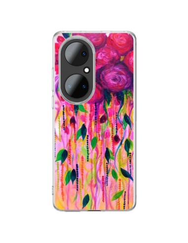 Coque Huawei P50 Pro Roses Rouges - Ebi Emporium