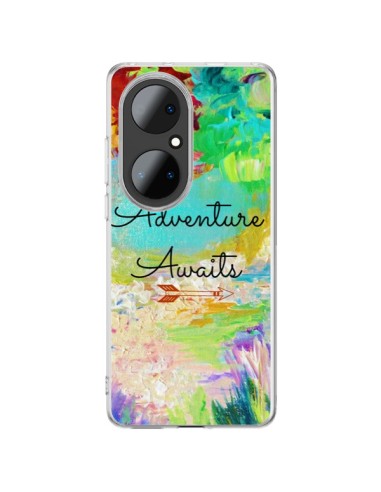 Coque Huawei P50 Pro Adventure Awaits Fleurs - Ebi Emporium