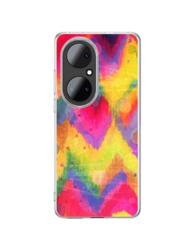 Coque Huawei P50 Pro Coeur Tribal - Ebi Emporium